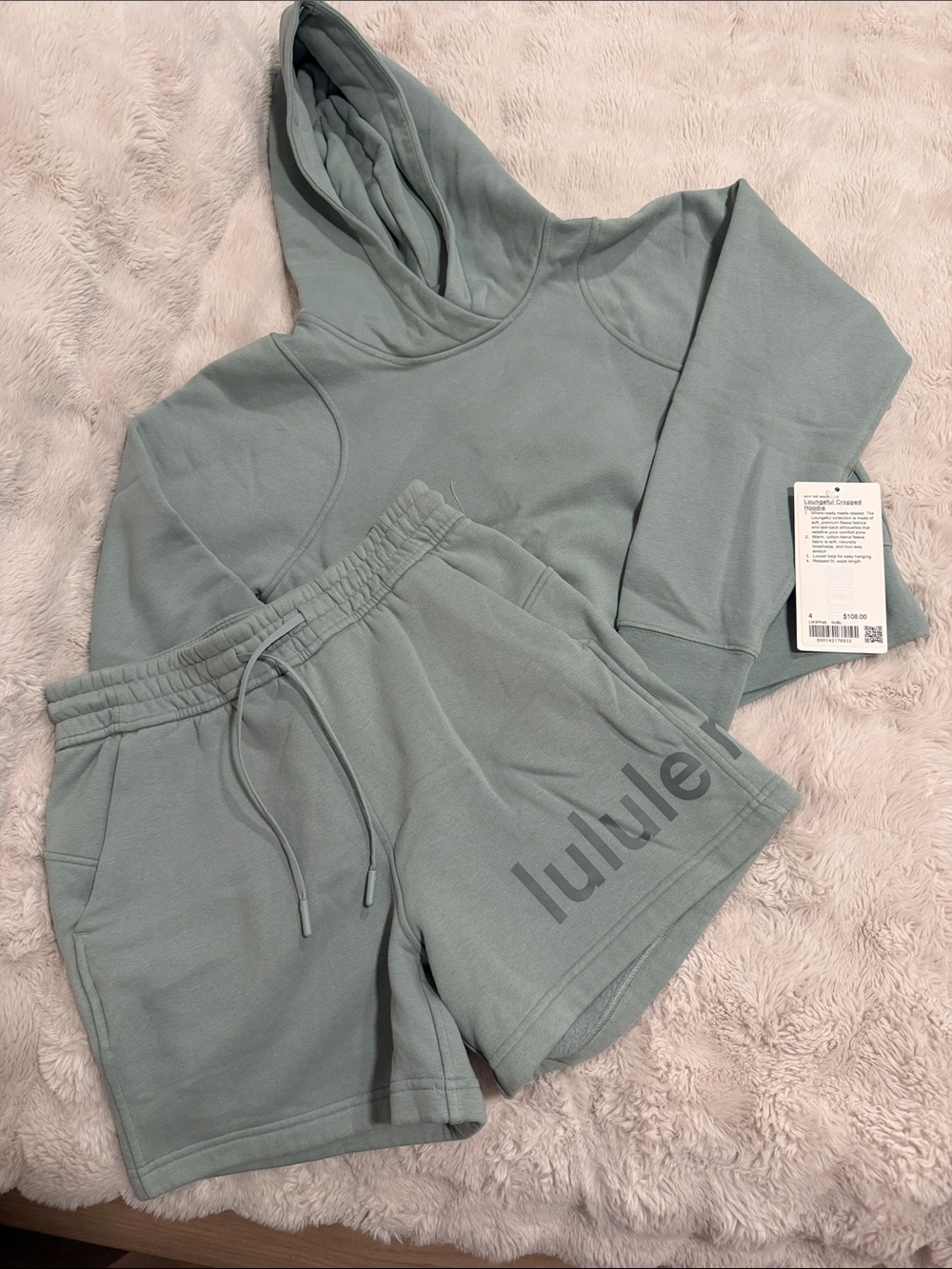 Lululemon SET in silver blue